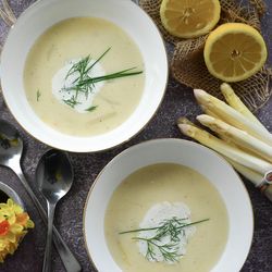 Spargelsuppe