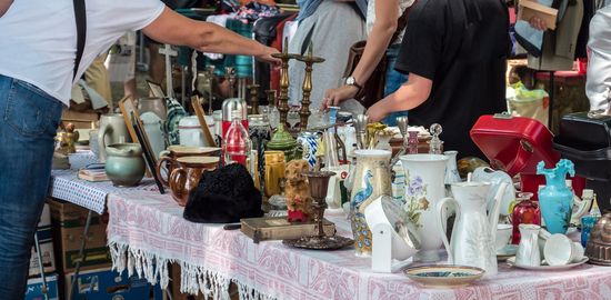 Flohmarktstand
