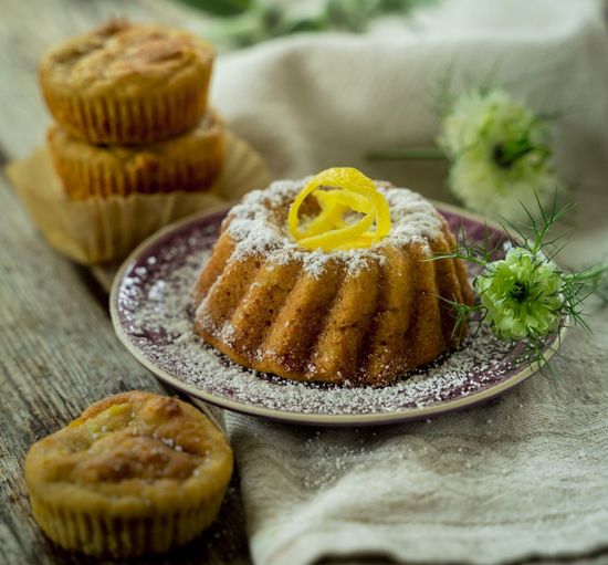 Pastinaken-Zitronen-Muffins