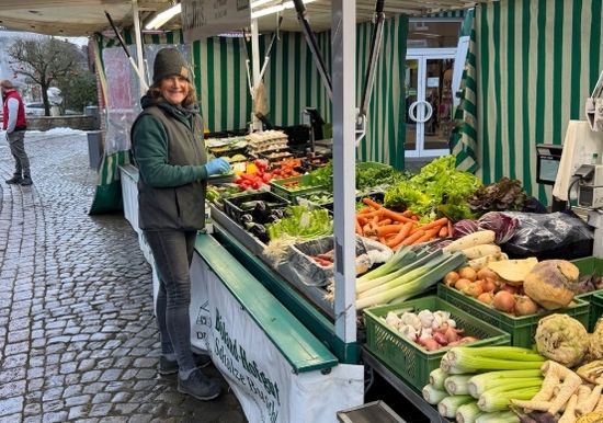 Victoria auf dem Markt in Havixbeck