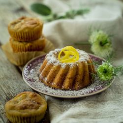 Pastinaken-Zitronen-Muffins