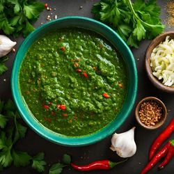 Mandel-Chimichurri