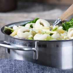 One-Pot Pasta mit Wirsing