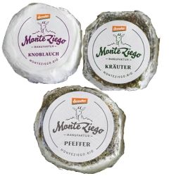 Dreierlei Ziegenkäse