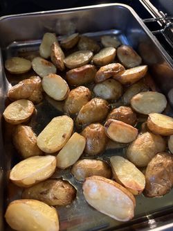 Kartoffeln gebacken