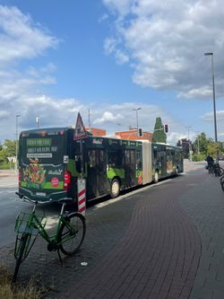 Bus in der Stadt