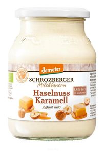 Joghurt Haselnuss Karamell