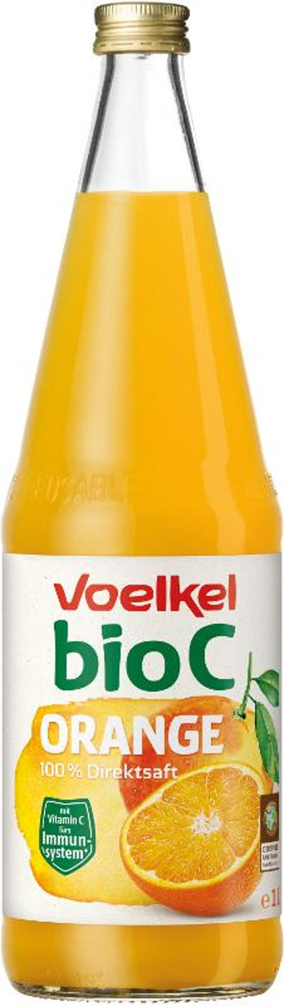 Produktfoto zu Bio C Orangensaft Flasche