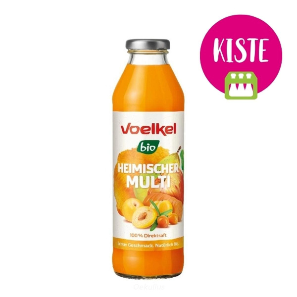 Produktfoto zu Heimischer Multi Birne Mirabelle KISTE (8x0,5l)