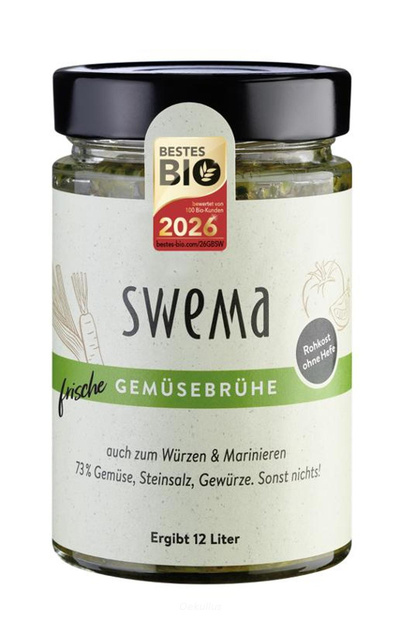 Produktfoto zu Gemüsebrühe SweMa (320g)