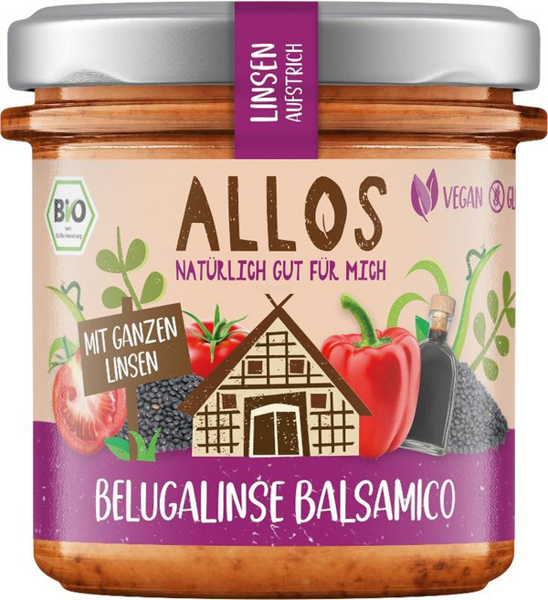 Produktfoto zu Linsen-Aufstrich - Beluga & Balsamico