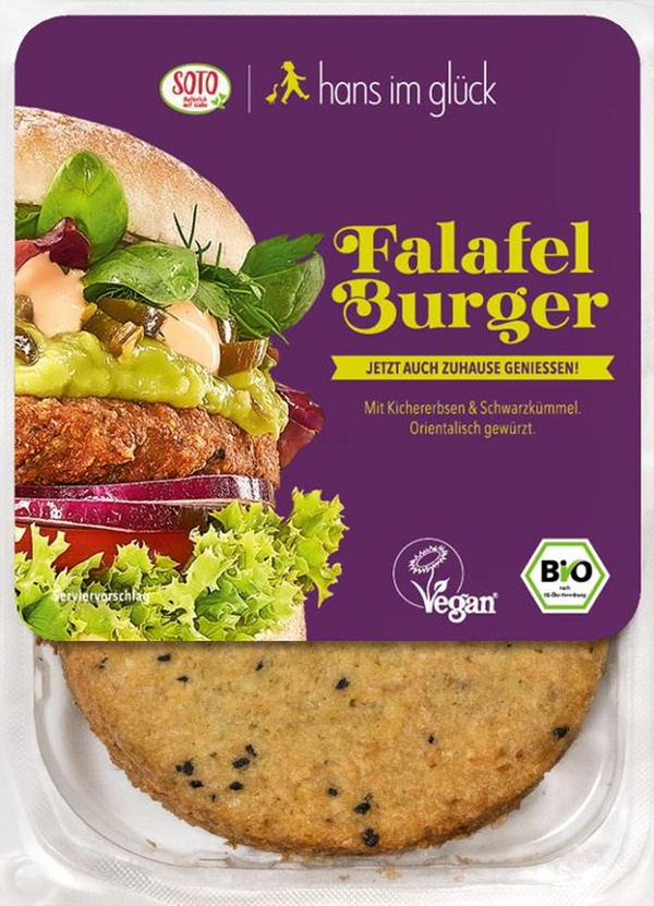 Produktfoto zu Falafel Burger (2 St.)