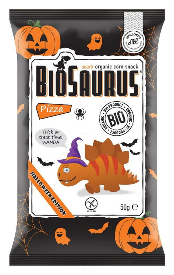 Produktfoto zu BioSaurus Pizza Halloween