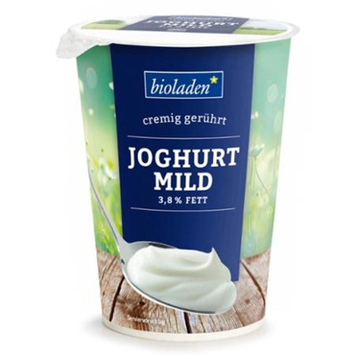 Produktfoto zu Joghurt mild natur 3,8%