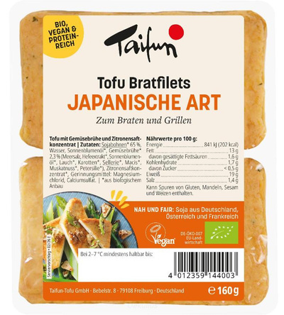 Produktfoto zu Bratfilets Japanische Art Taif