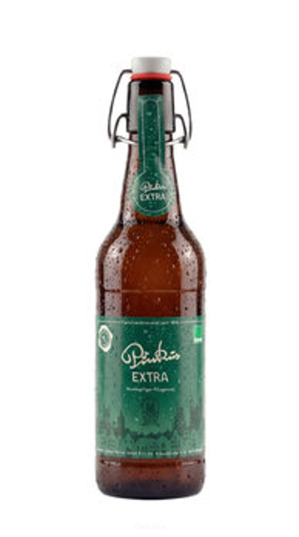 Produktfoto zu Pinkus Extra Bügelflasche KISTE (16 x 0,5l)