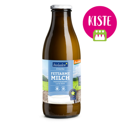 Produktfoto zu KISTE fettarme Milch (6 x 1l)