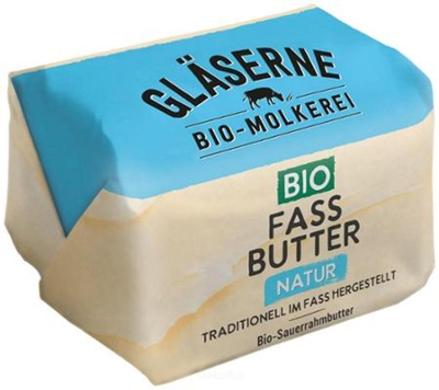 Produktfoto zu Fassbutter Sauerrahm natur
