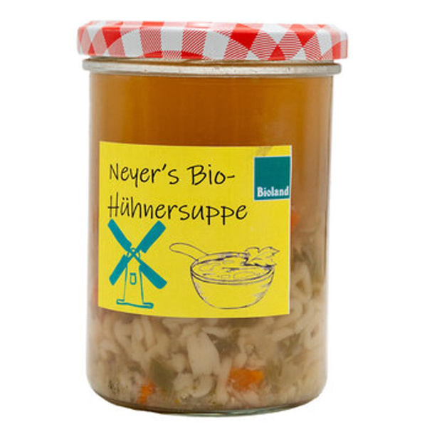 Produktfoto zu Hühnersuppe mit Nudeln