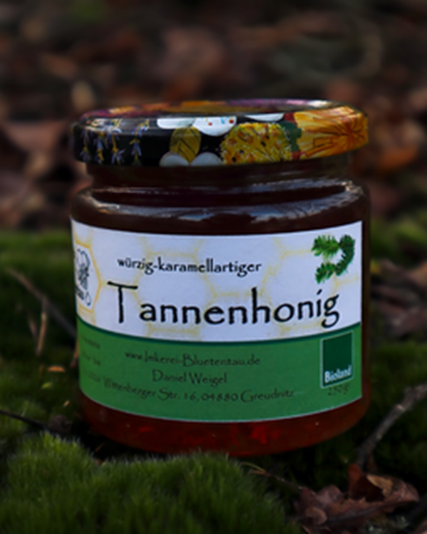 Produktfoto zu Tannenhonig 250g