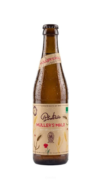 Produktfoto zu Pinkus Malzbier KISTE (24 x 0,33l)