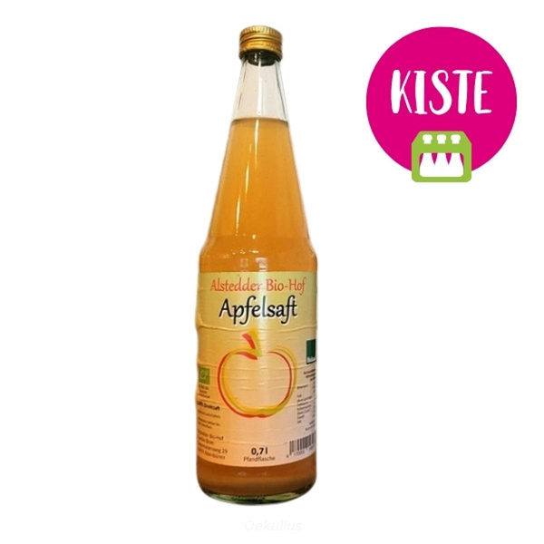 Produktfoto zu Alstedder Apfelsaft KISTE (6x0,7 l)