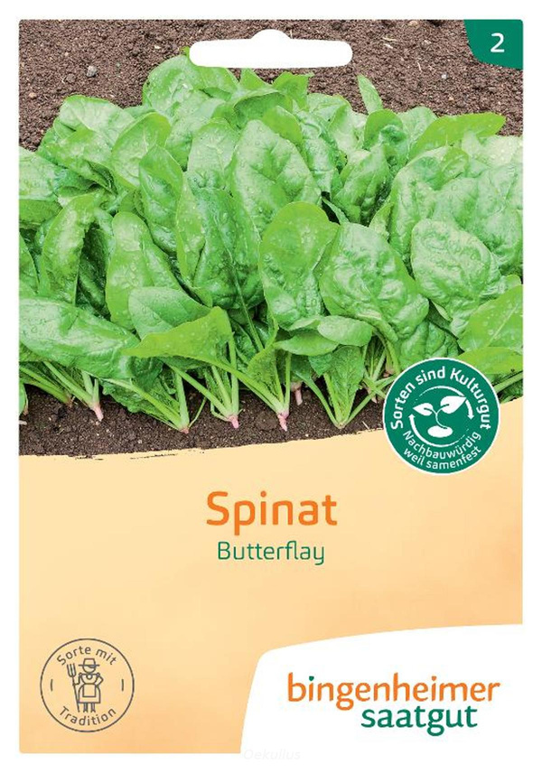 Produktfoto zu Spinat "Butterflay" (Saatgut)