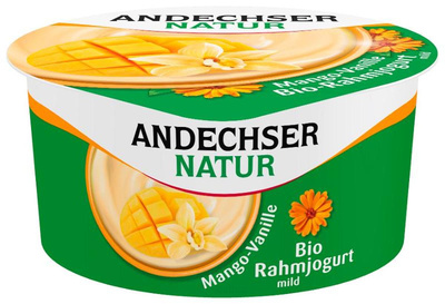 Produktfoto zu Rahmjoghurt Mango-Vanille 10%