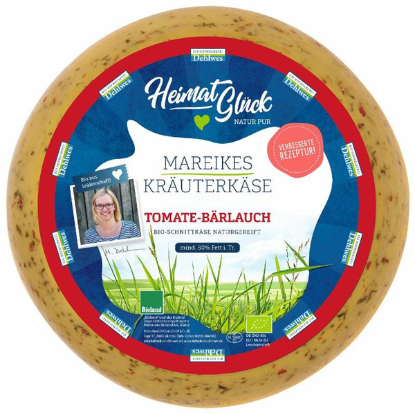 Produktfoto zu Mareikes Kräuterkäse - Tomate & Bärlauch