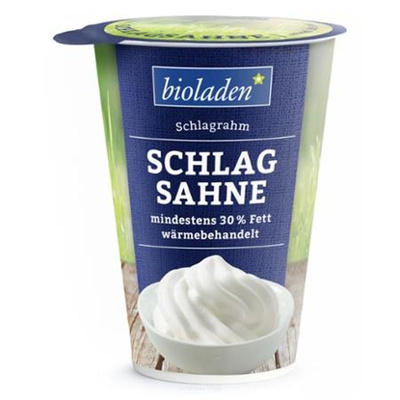 Produktfoto zu Schlagsahne 30%