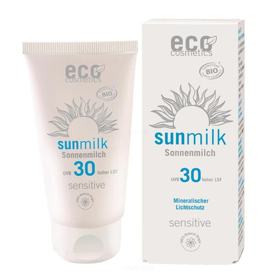 Produktfoto zu Sonnenmilch sensitiv LSF 30 (75 ml)