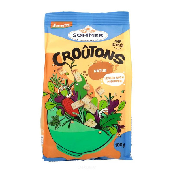 Produktfoto zu Croûtons Natur- geröstete Brotwürfel