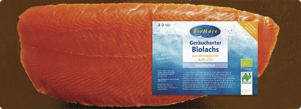 Produktfoto zu Irischer Lachs - kaltgeräuchert (500 g)
