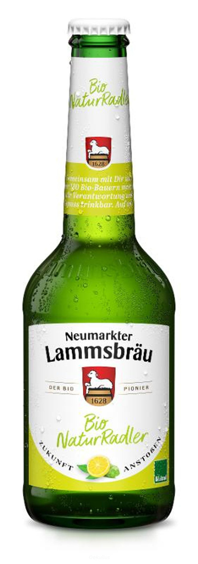 Produktfoto zu Lammsbräu Natur Radler KISTE (10x0,33l)