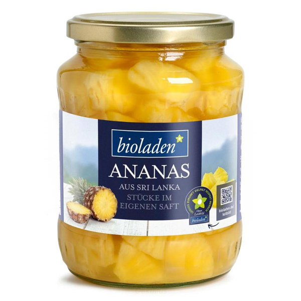 Produktfoto zu Ananasstücke 665g