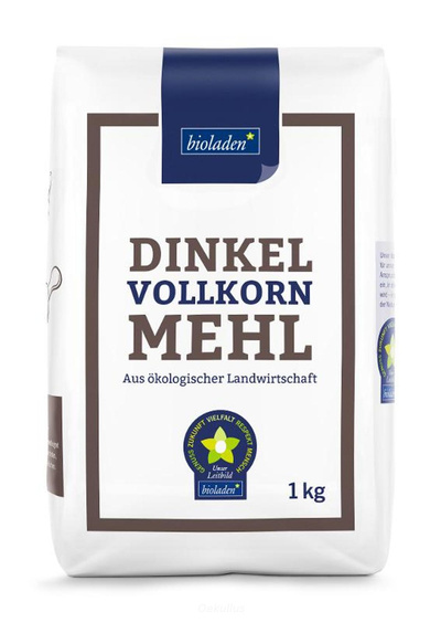 Produktfoto zu Dinkelvollkornmehl (8 x 1kg)