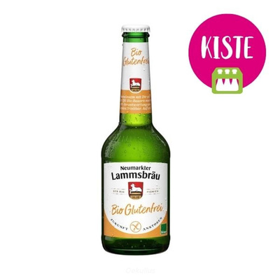 Produktfoto zu Lammsbräu Glutenfrei KISTE (10x0,33l)