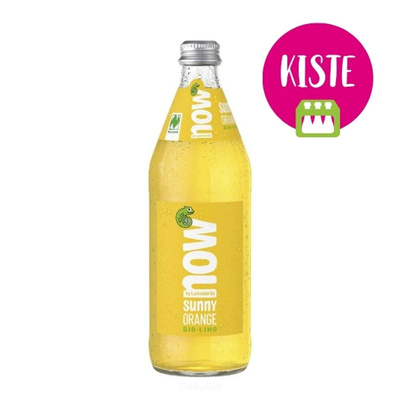 Produktfoto zu now Sunny Orange KISTE (10 x 0,5l)