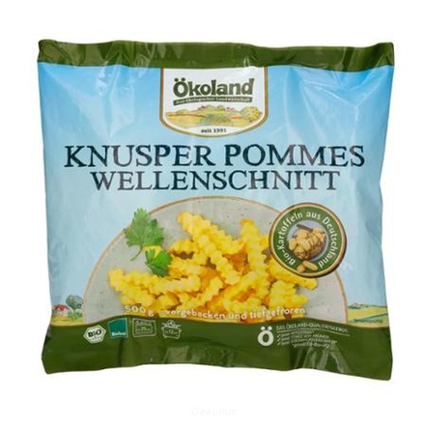 Produktfoto zu Knusper Pommes Wellenschnitt