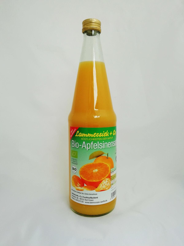 Produktfoto zu Apfelsinensaft Lammersiek