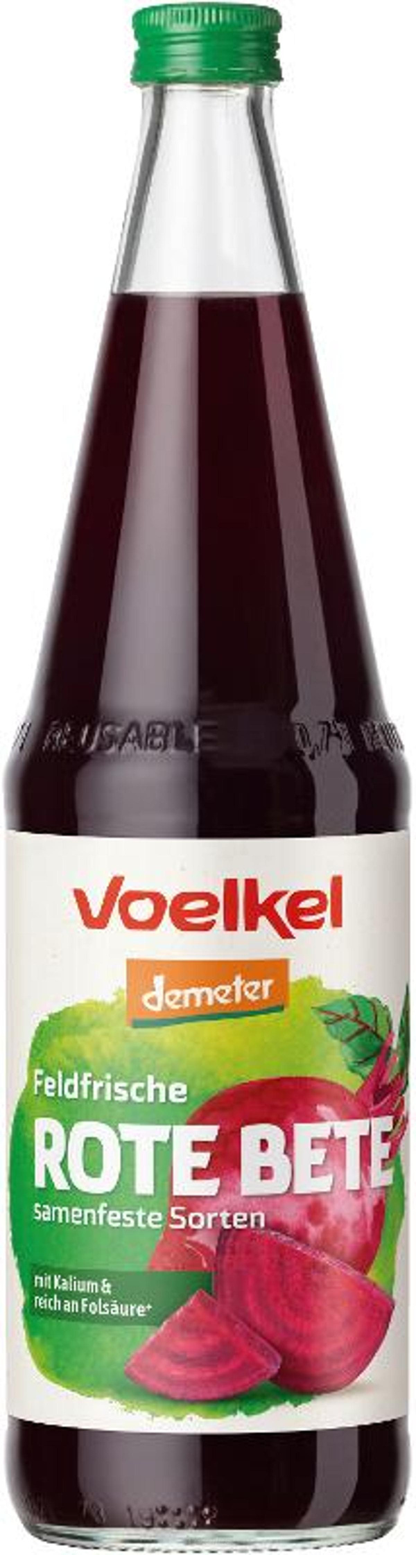 Produktfoto zu Rote Bete-Saft feldfrisch Flasche