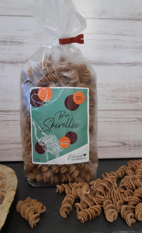Produktfoto zu Spirellis Dinkel-Vollkorn 400g