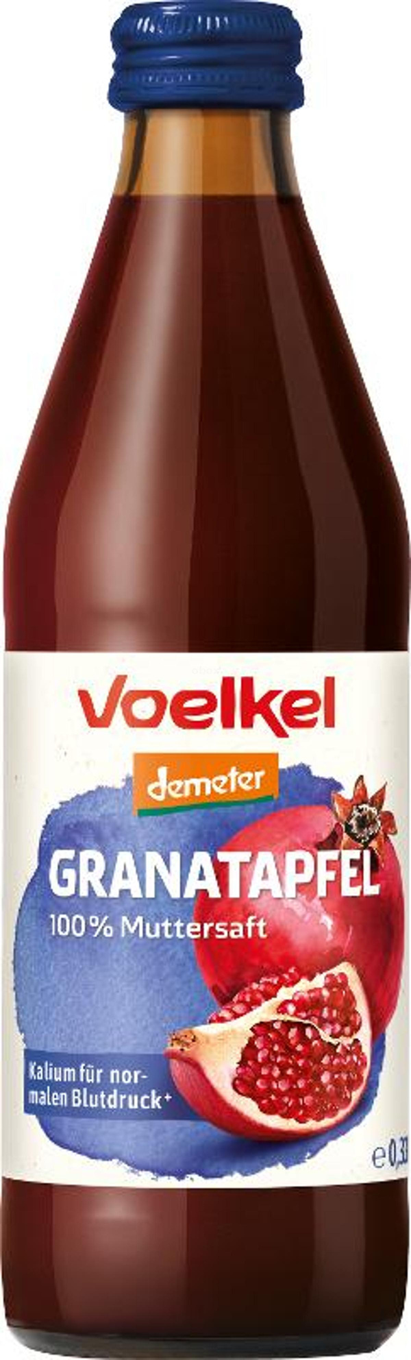 Produktfoto zu Granatapfel Muttersaft 0,33l