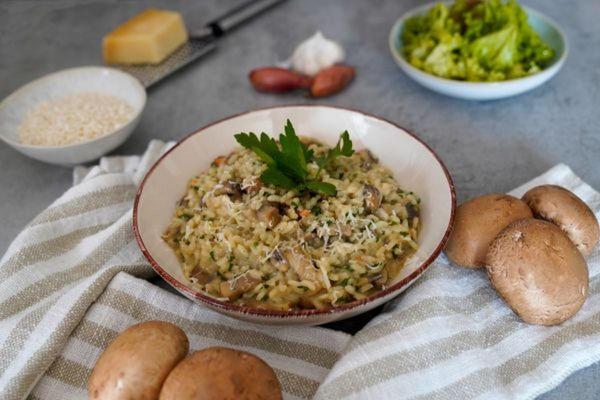 Produktfoto zu Rezept Pilzrisotto