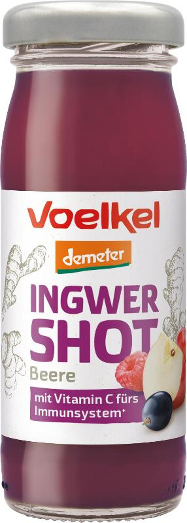 Produktfoto zu Shot Ingwer & Beeren 95 ml
