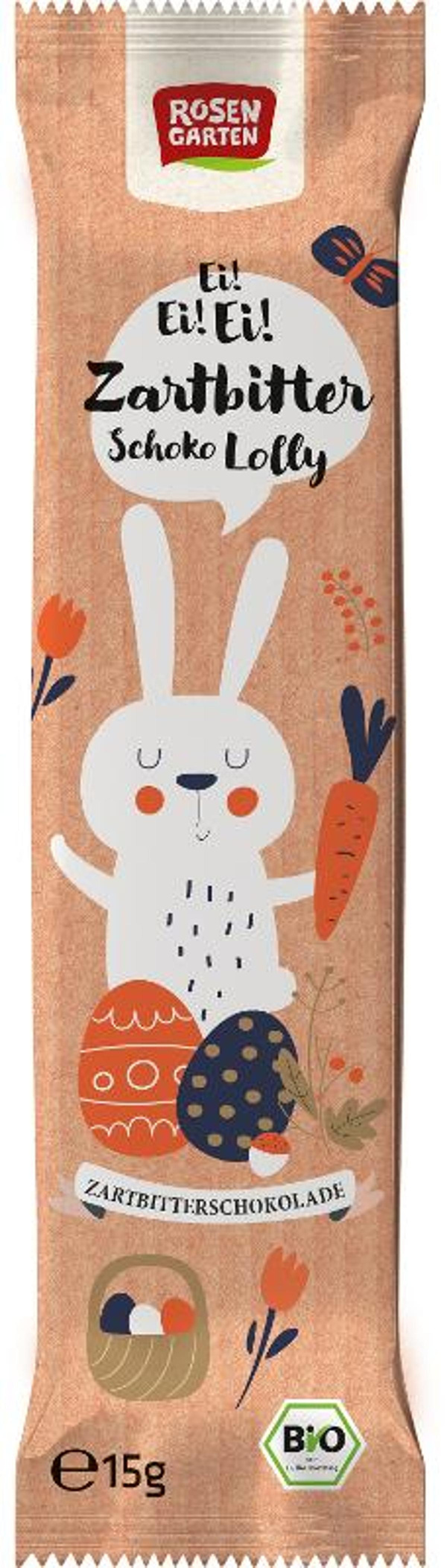 Produktfoto zu Lolly Osterhase - Zartbitter