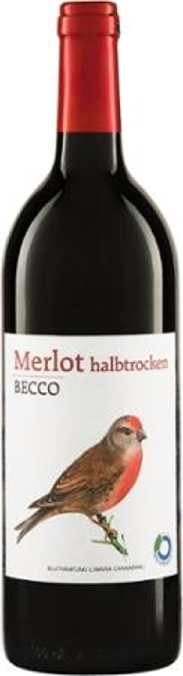 Produktfoto zu BECCO Merlot halbtrocken