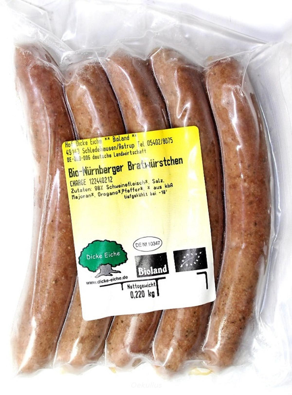 Produktfoto zu Kräuterbräterle "Nürnberger Art" (5x)