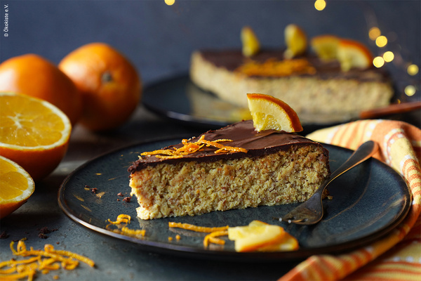 Orangen-Mandel-Kuchen