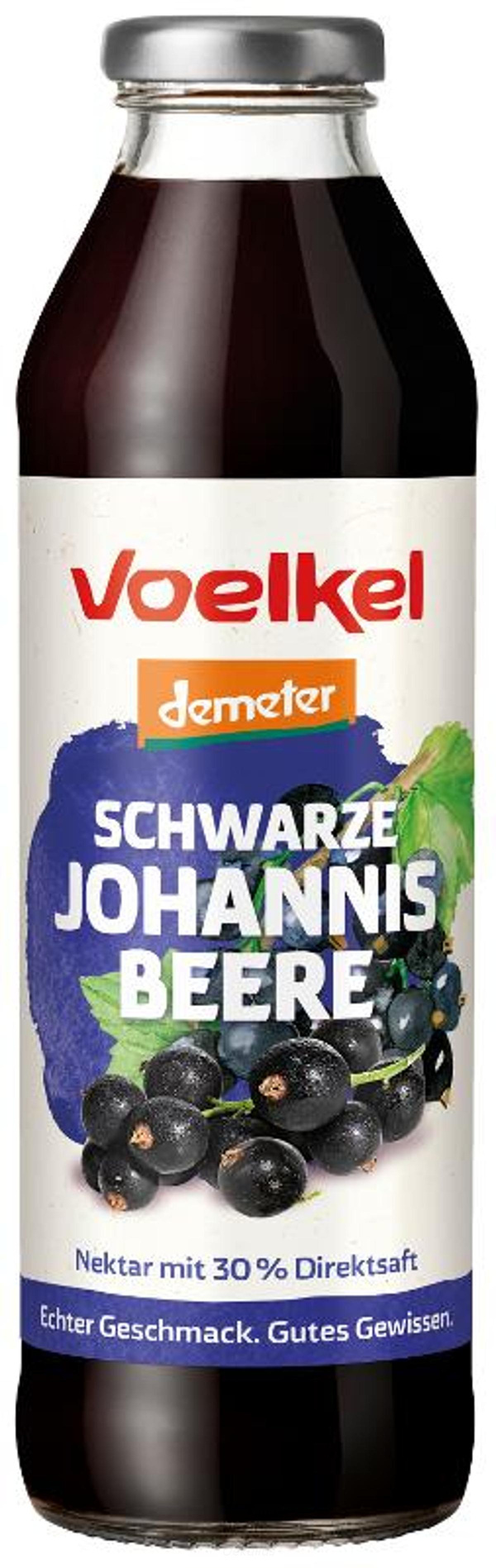 Produktfoto zu Schwarze Johannisbeeren Nektar 0,5l